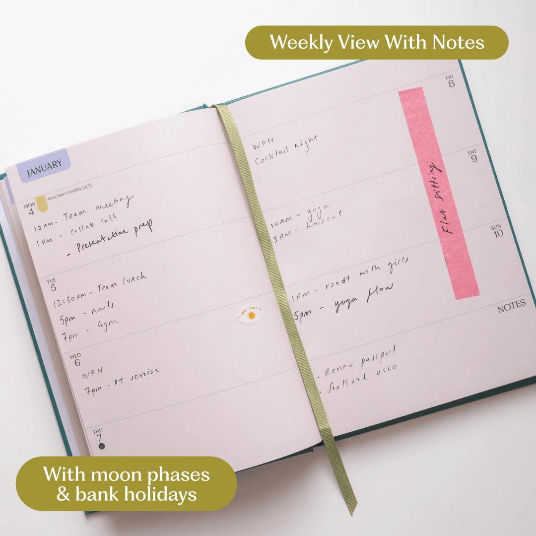 Good Tuesday 2027 Week to View Diaries