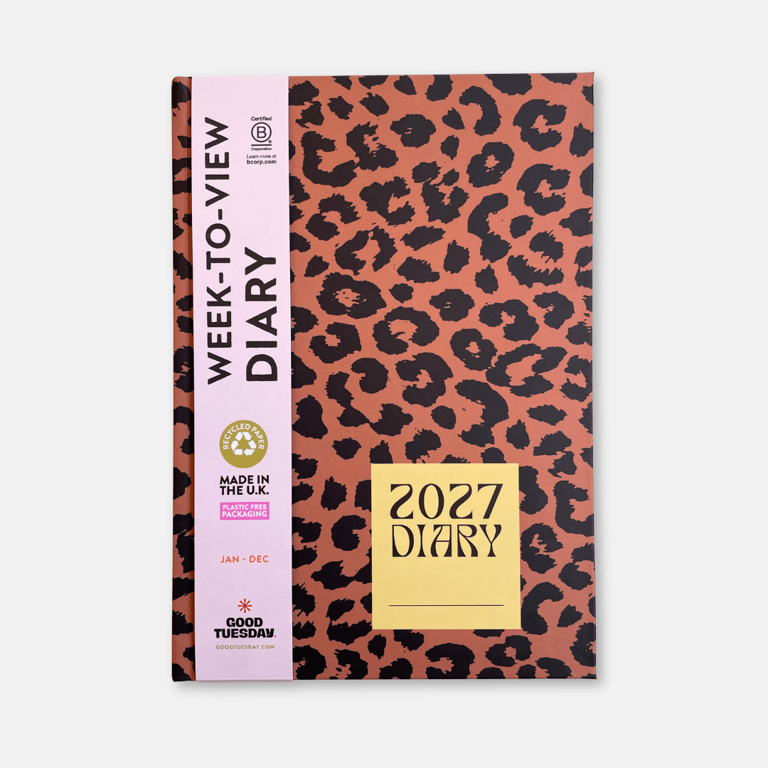 Good Tuesday 2027 Week to View Diaries