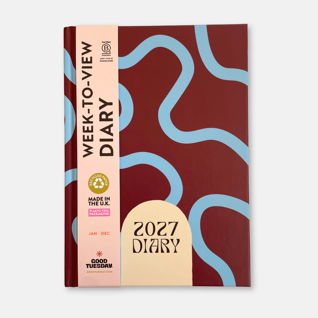 Good Tuesday 2027 Week to View Diaries