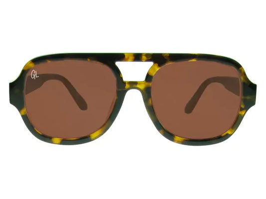 Tortoiseshell McQueen Sunglasses
