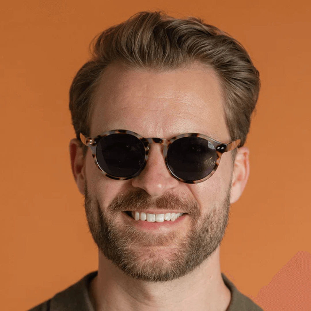 White Tortoiseshell Robbie Sunglasses