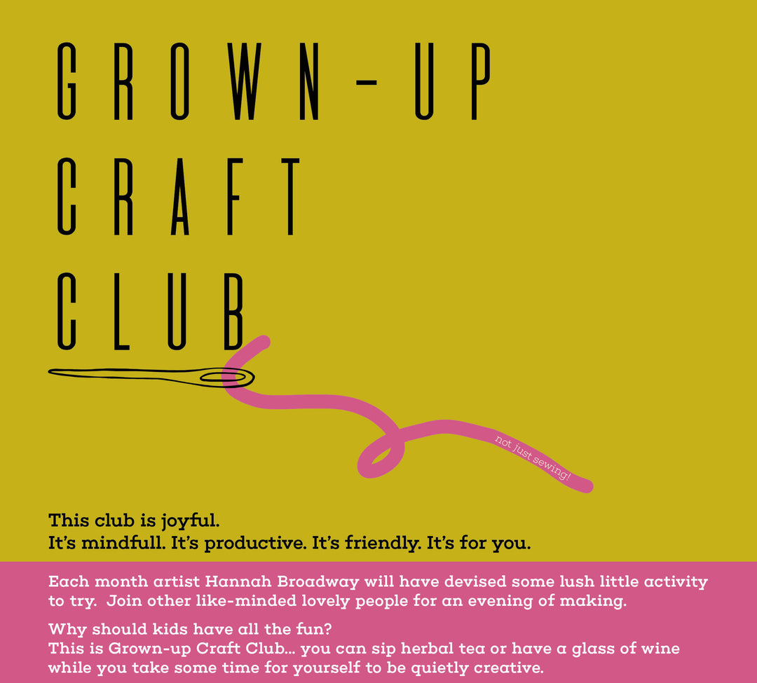 Grown Up Craft Club: February 2026