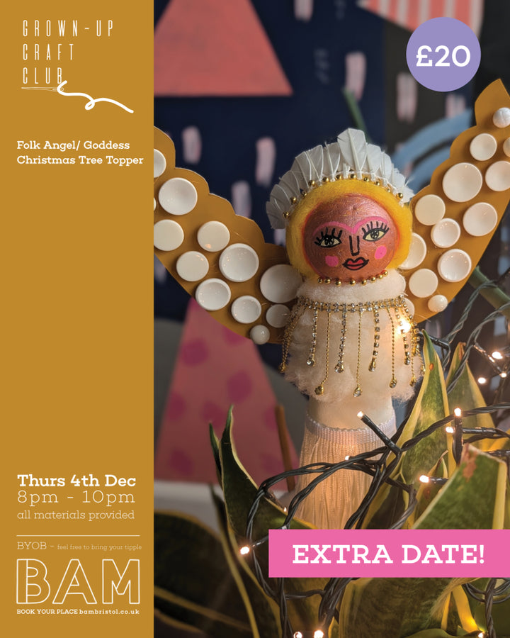 Grown Up Craft Club: Folk Angels *Extra Date*