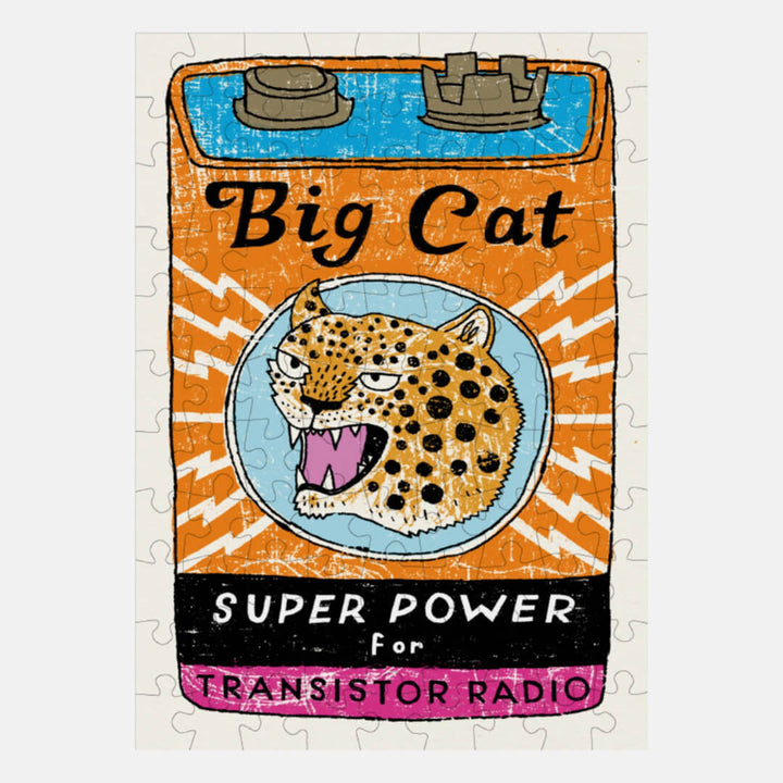 Big Cat Power Mini Puzzle