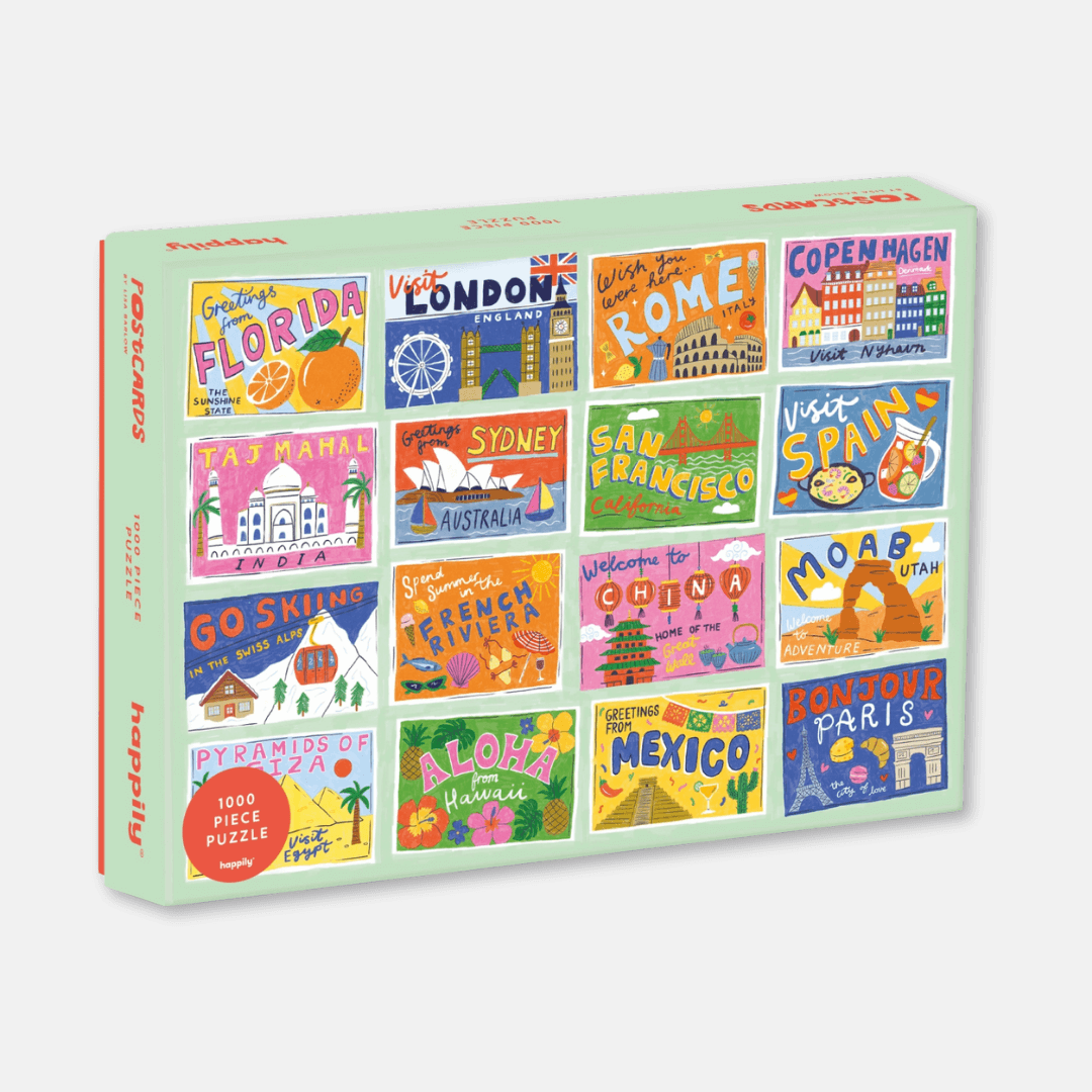 Postcards 1000 Piece Puzzle