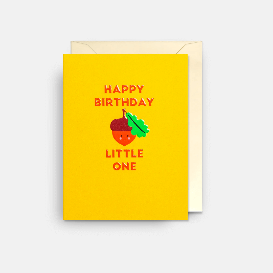 Happy Birthday Little One Mini Greetings Card