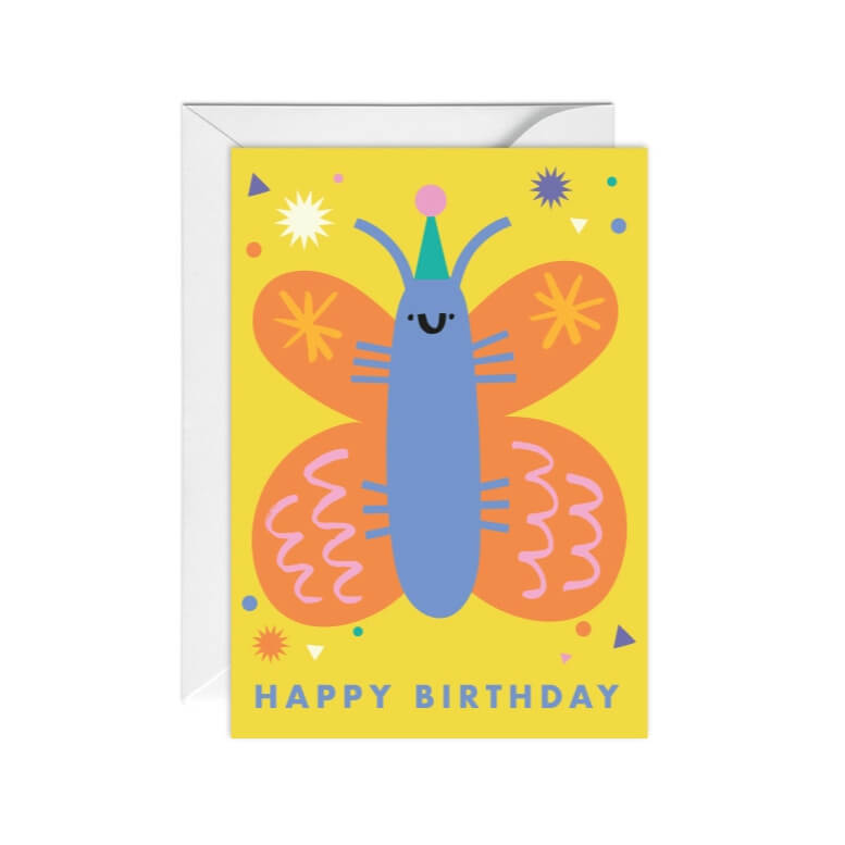 Butterfly Birthday Greetings Card