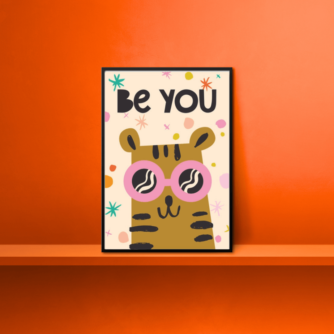 Positive Animal Mini Art Prints