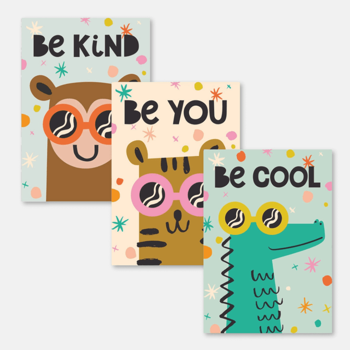 Positive Animal Mini Art Prints