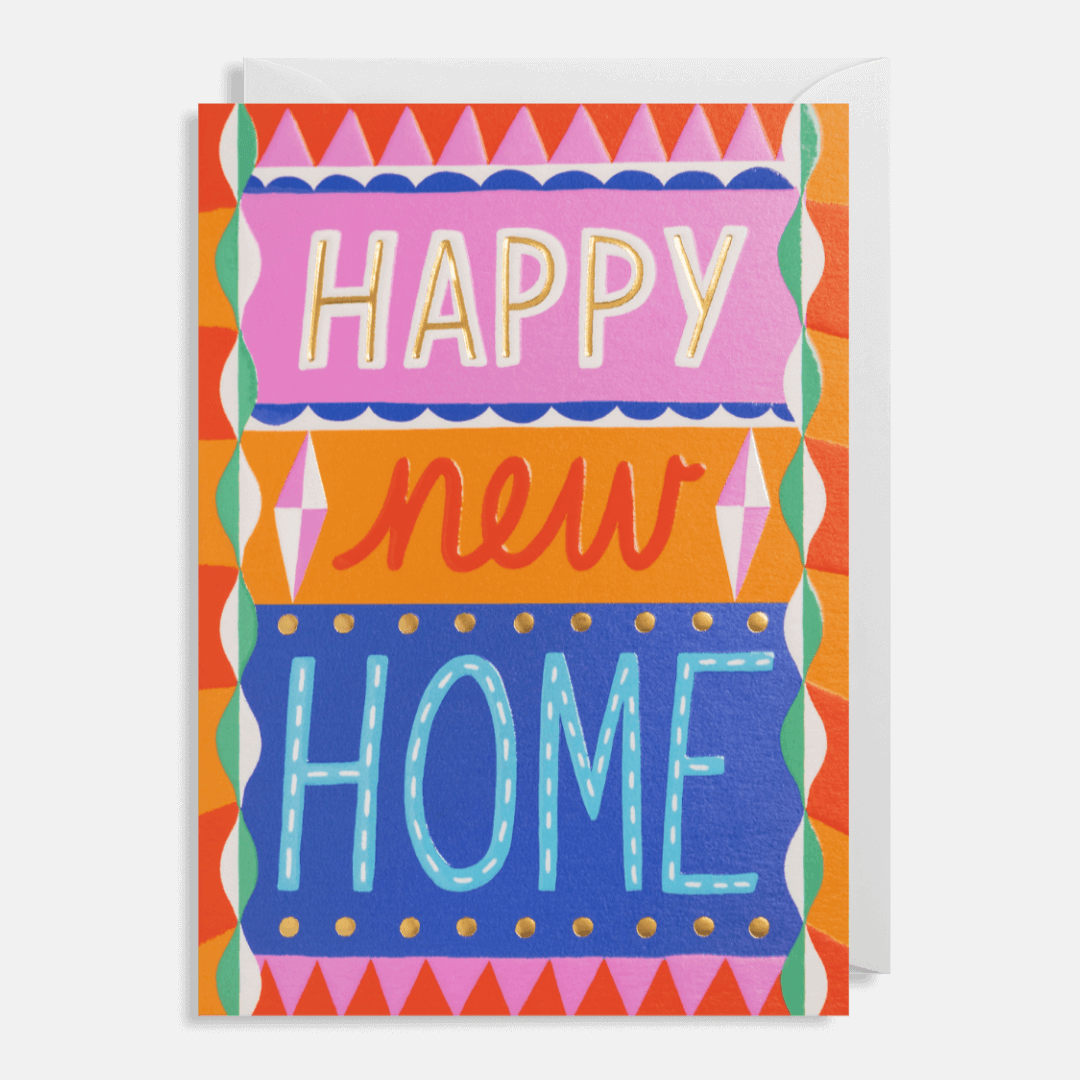 Happy New Home Greetings Card