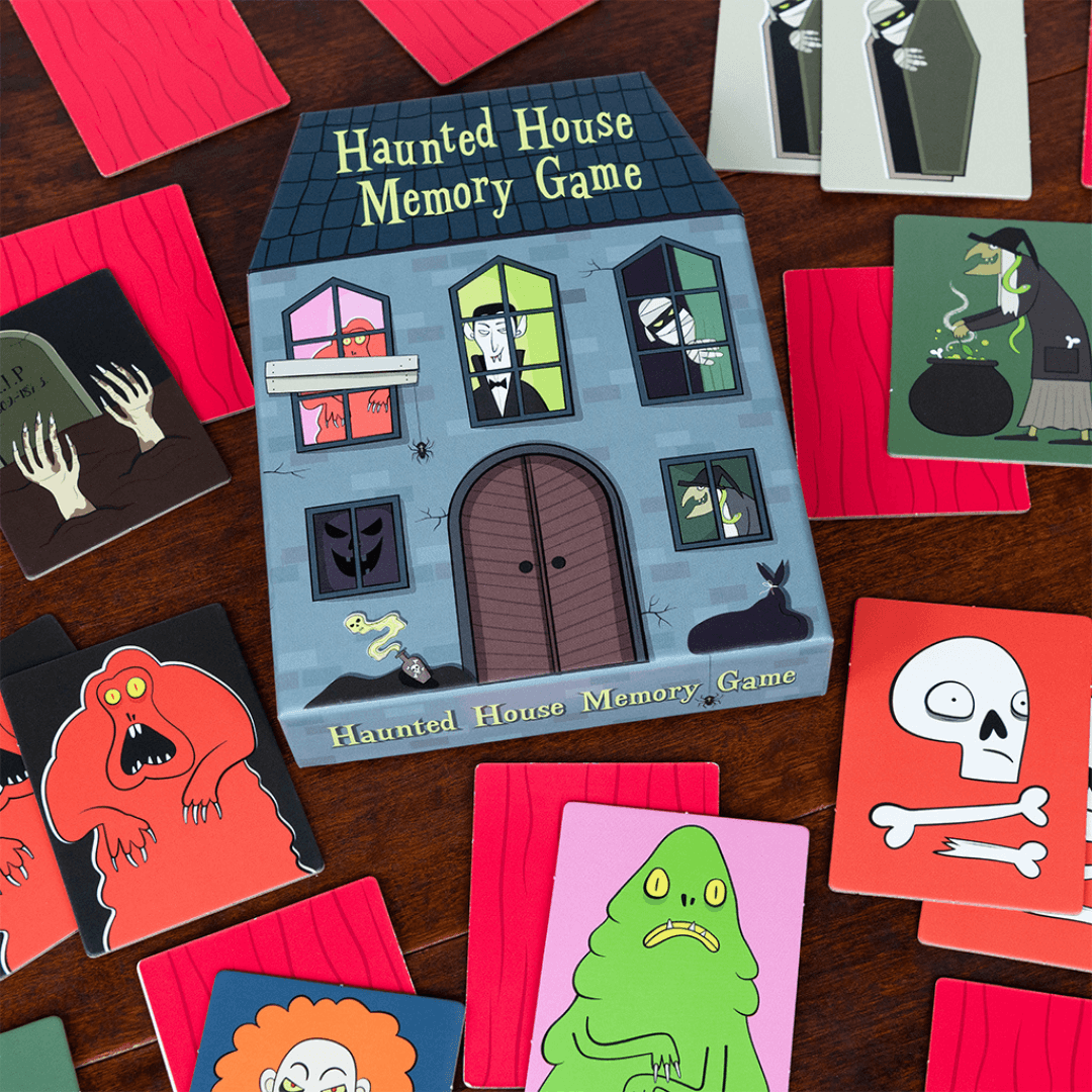 Memory Gamehouse Haunted House Memory Game – BAM Store + Space