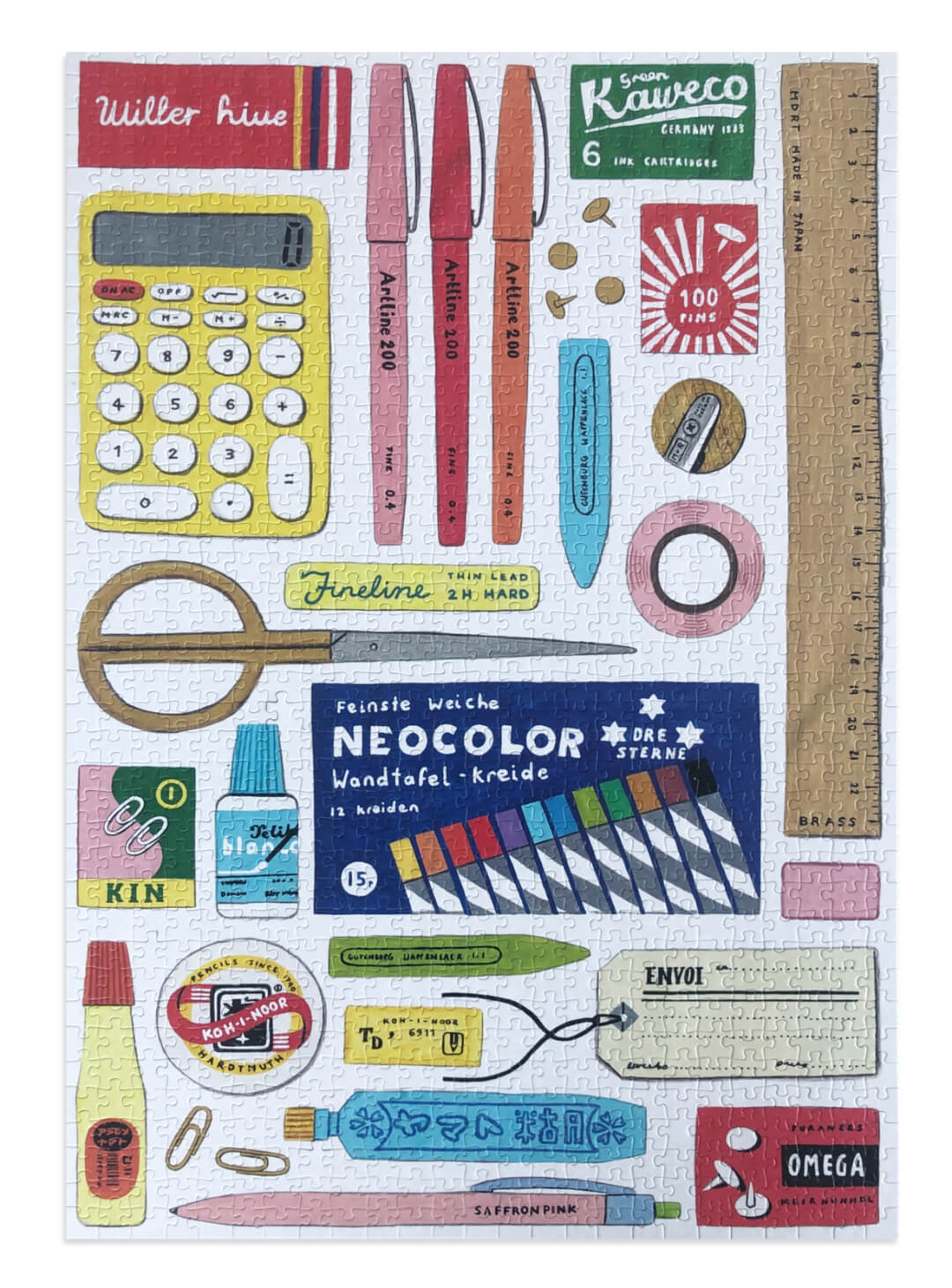 Stationery 1000 Piece Puzzle