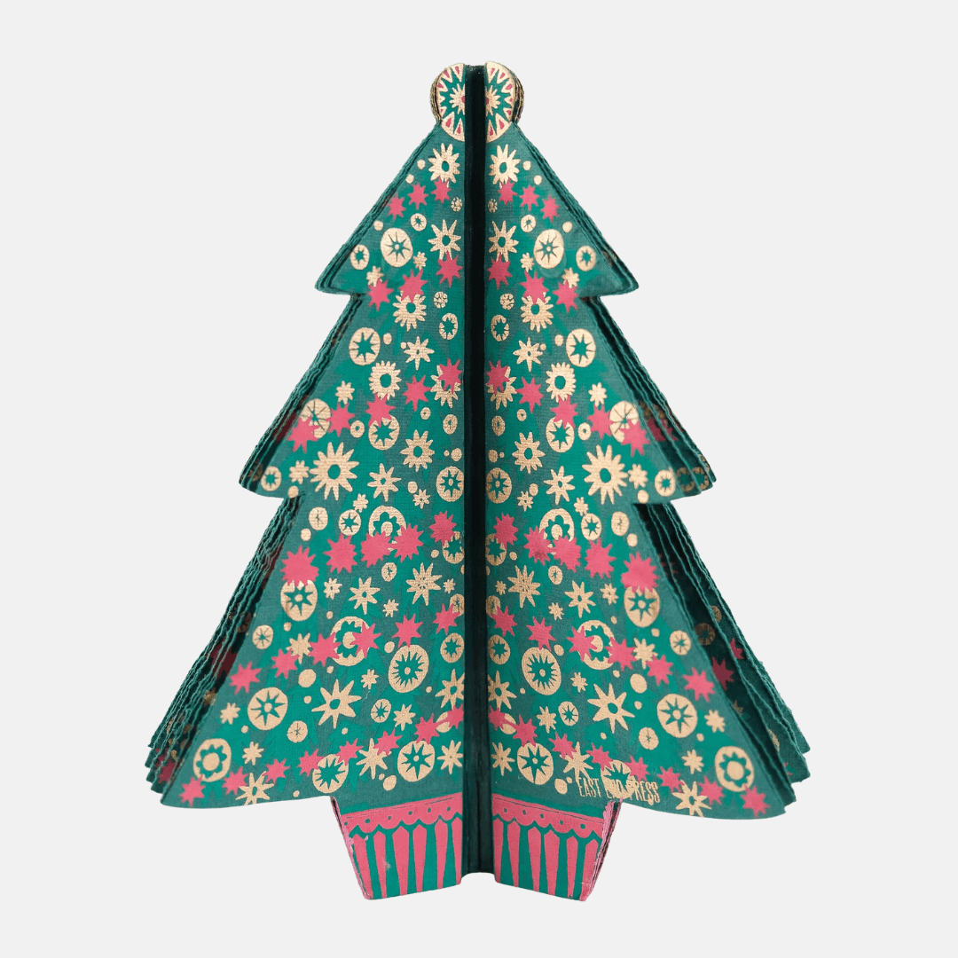 Christmas Tree Honeycomb Decoration
