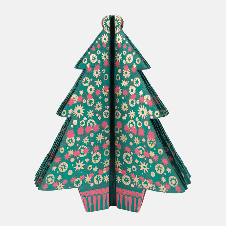 Christmas Tree Honeycomb Decoration