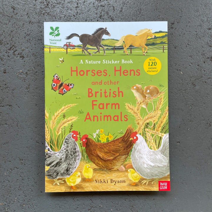 Horses, Hens and Other British Farm Animals Sticker Book