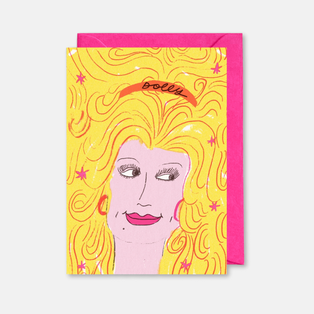 Dolly Parton Greetings Card