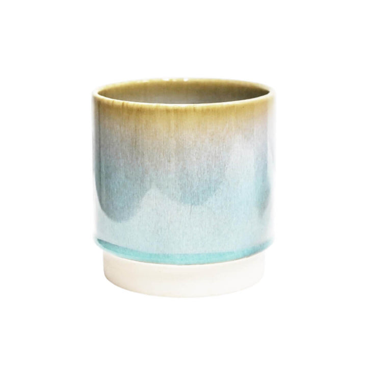 Aqua Two Tone Planter 15.5cm