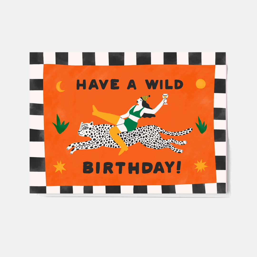 Wild Birthday Greetings Card