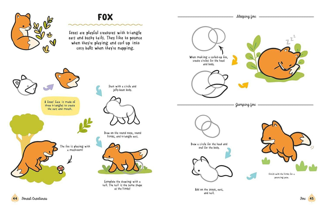 Kawaii: How to Draw Really Cute Woodland Friends