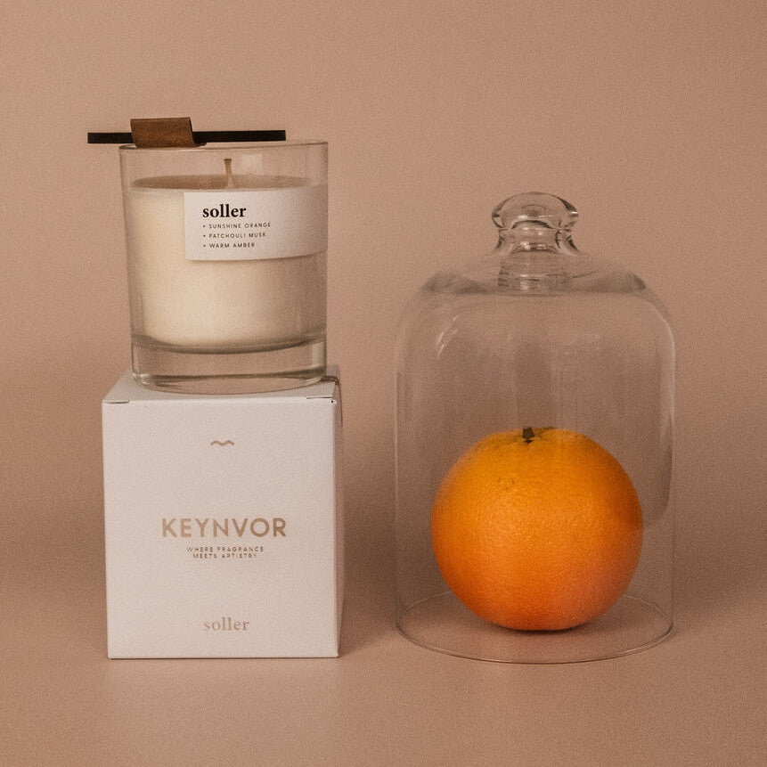 Keynvor Soller Glass Jar Candle