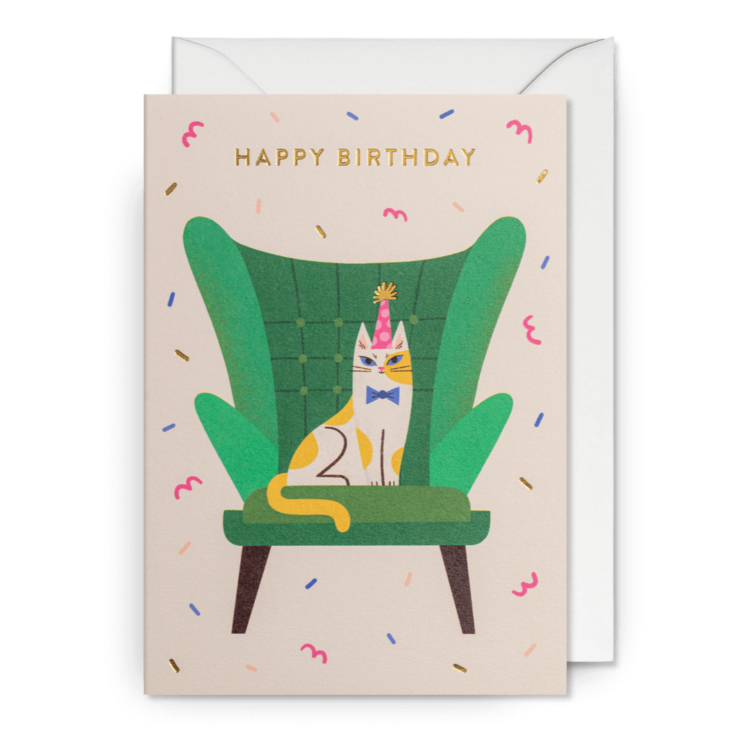 Birthday Chill Greetings Card