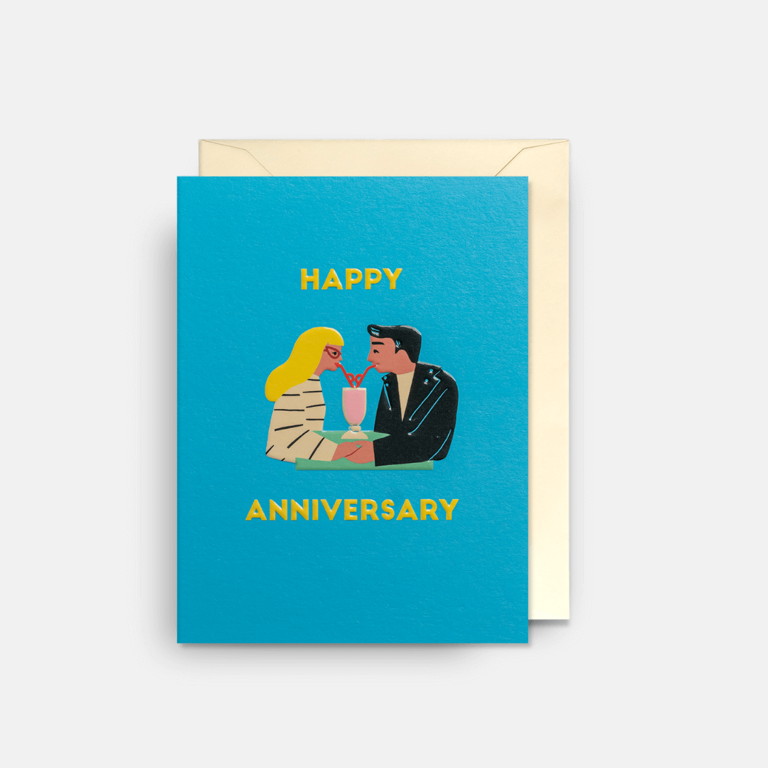 Happy Anniversary Mini Greetings Card