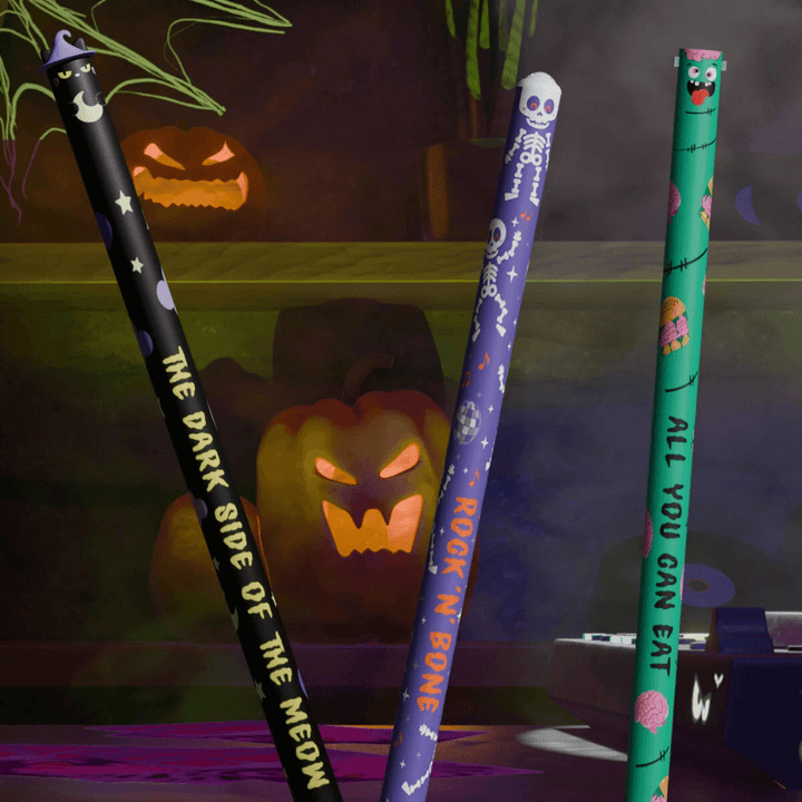 The Boo Crew Set Of 3 Erasable Pens