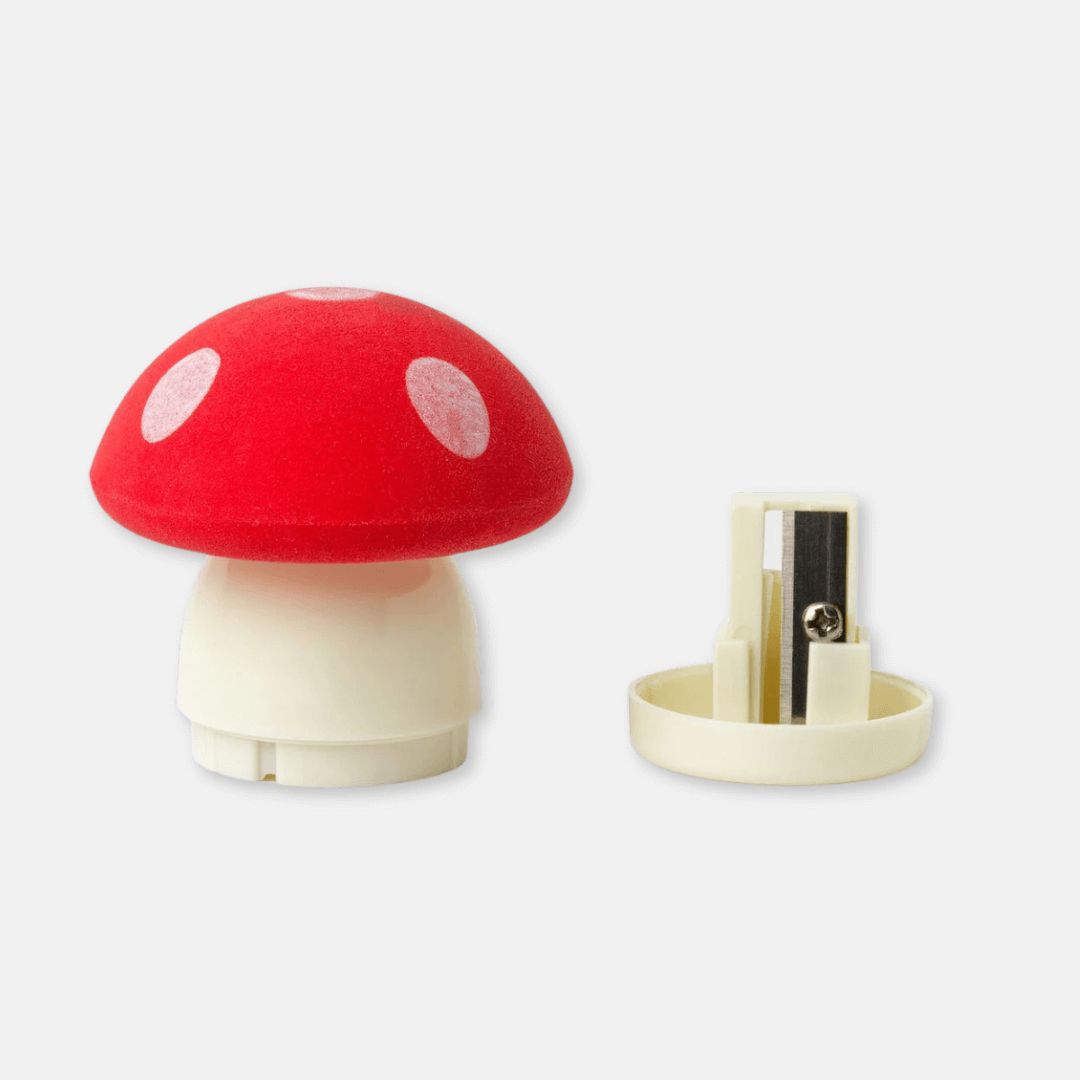 Magic Mushroom Pencil Sharpener and Eraser