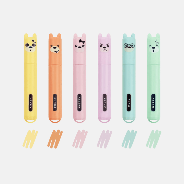 Legami Teddy Mini Highlighters