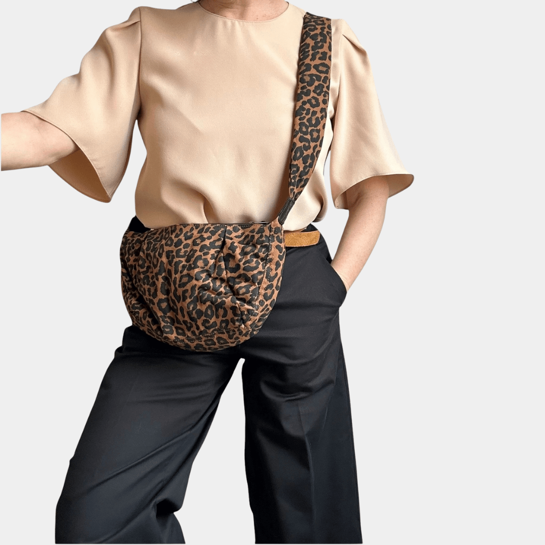 Leopard Crossbody Sling Bag