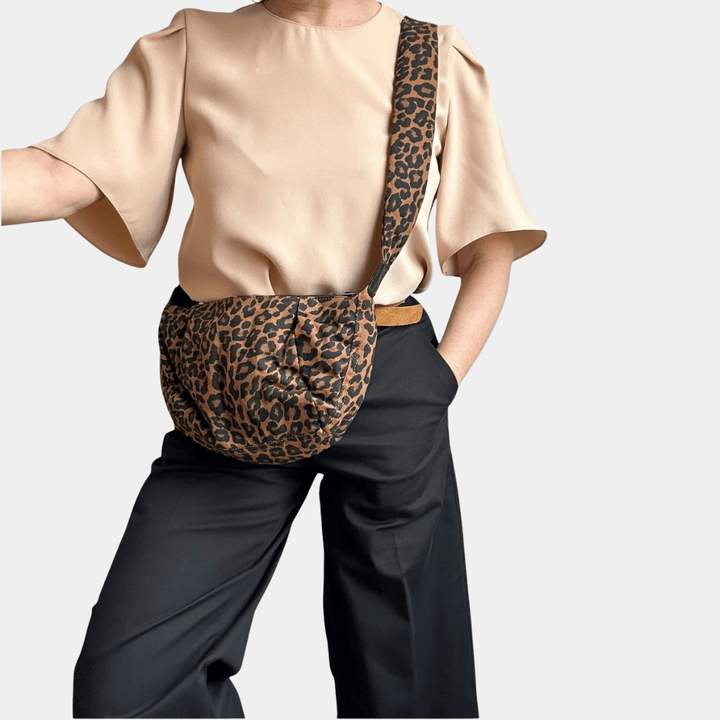 Leopard Crossbody Sling Bag