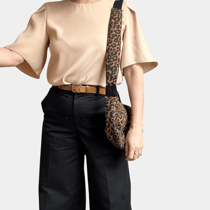 Leopard Crossbody Sling Bag