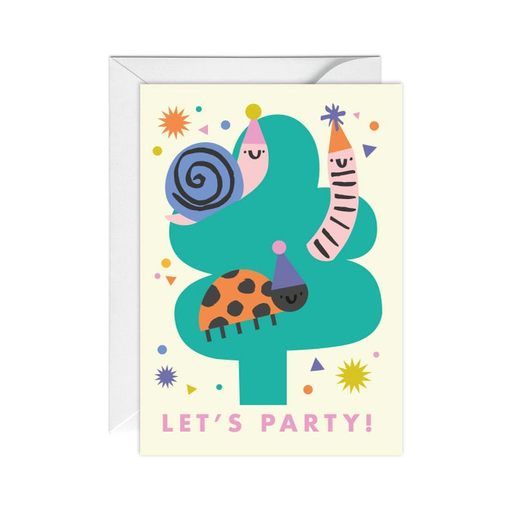 Let's Party! Greetings Card