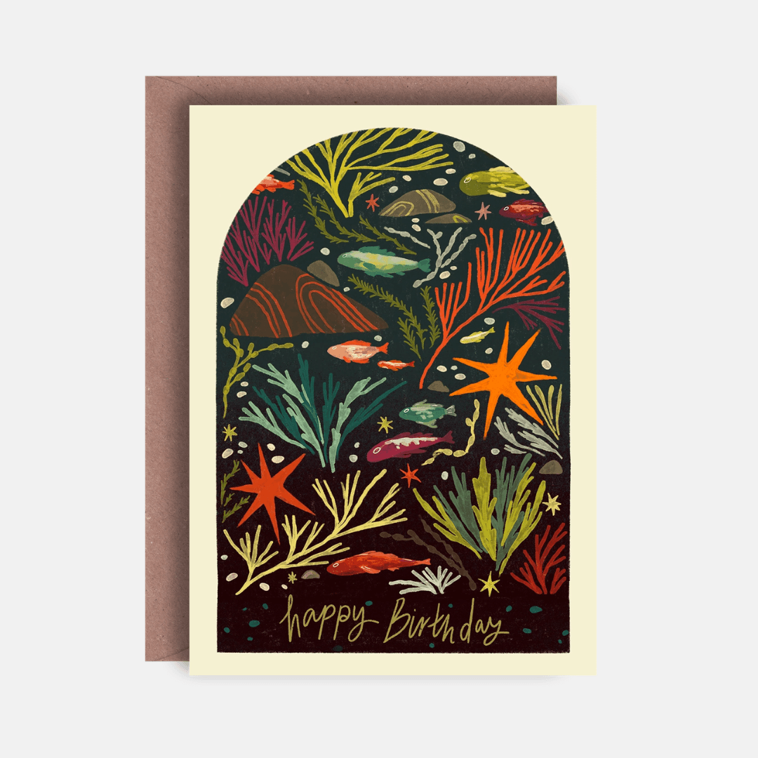 Under The Sea Birthday Greetings Card