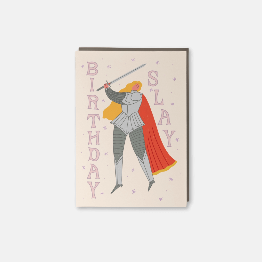 Birthday Slay Greetings Card