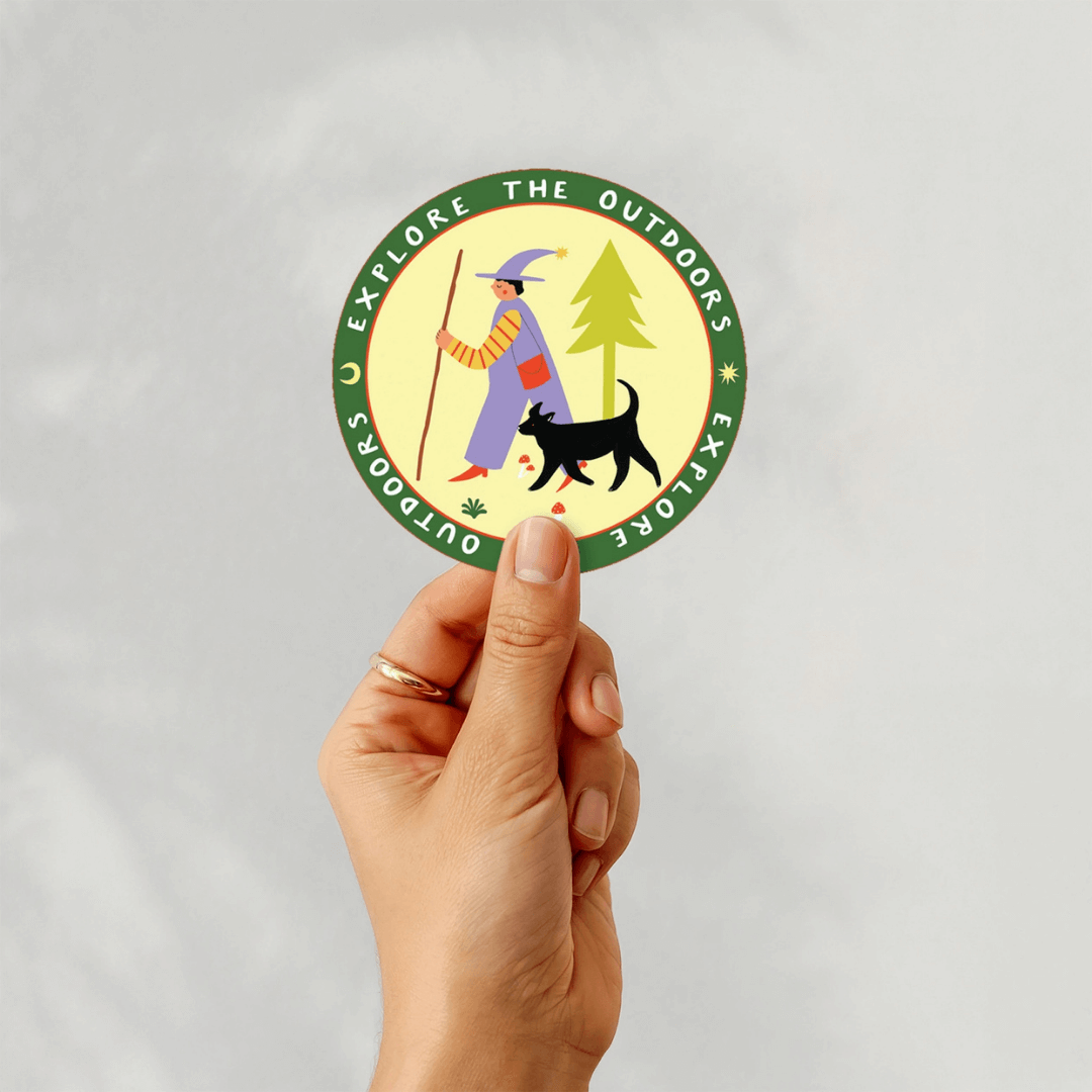 Explore The Outdoors Vinyl Sticker