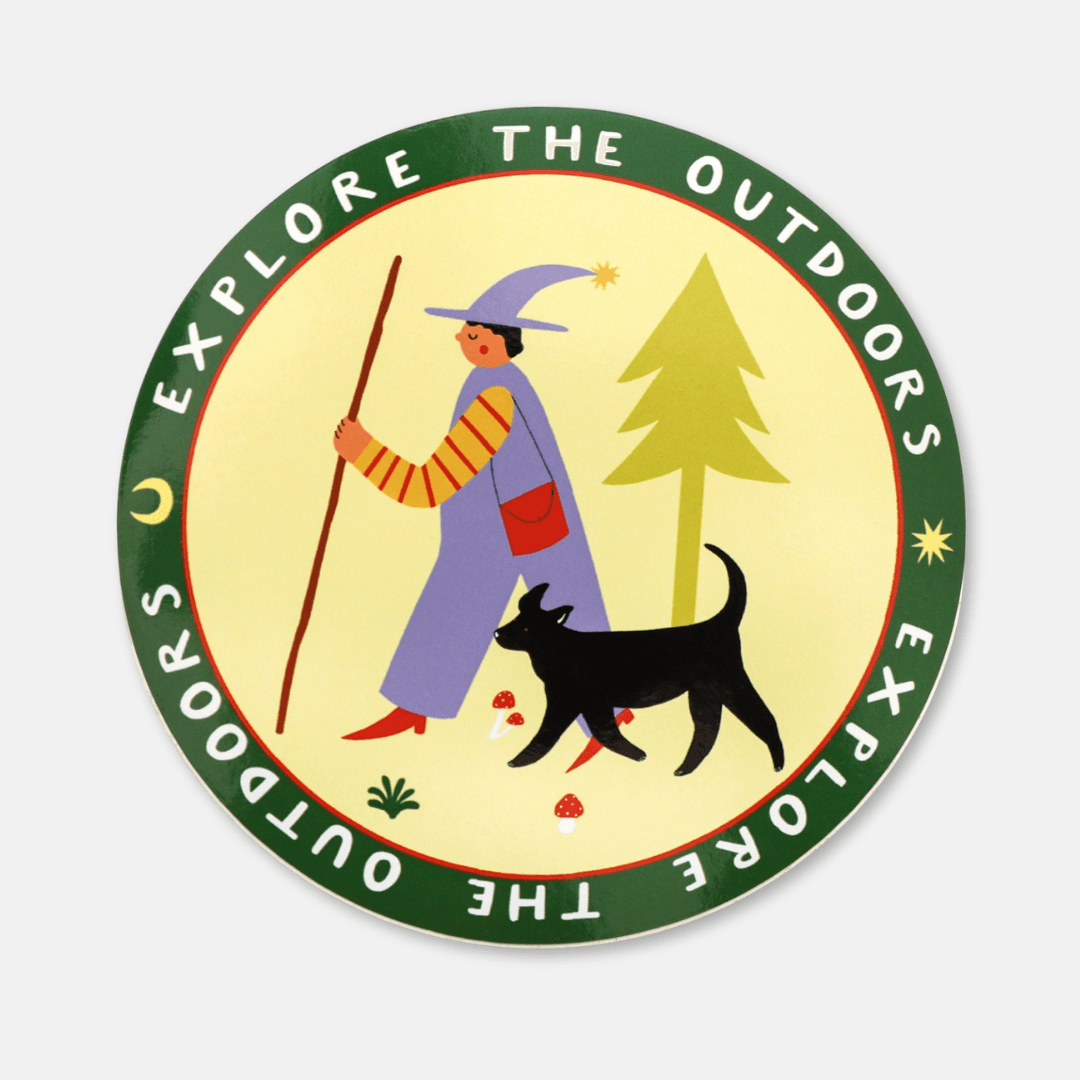 Explore The Outdoors Vinyl Sticker