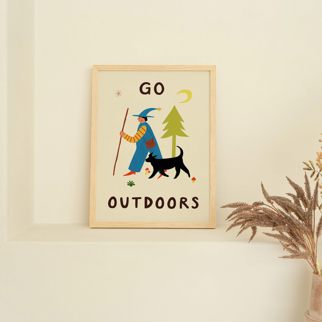 Go Outdoors A3 Print