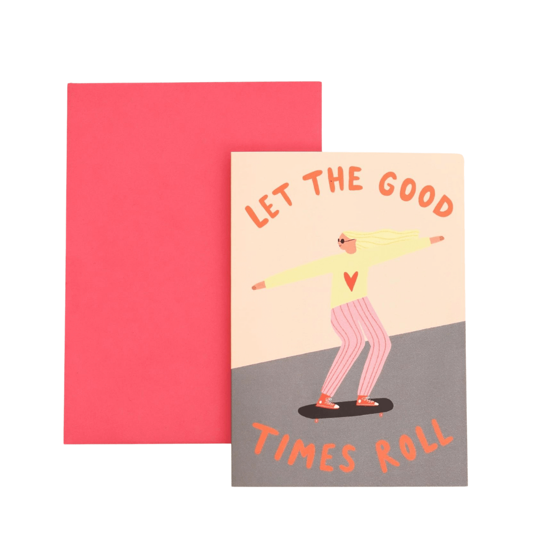 Let The Good Times Roll Greetings Card