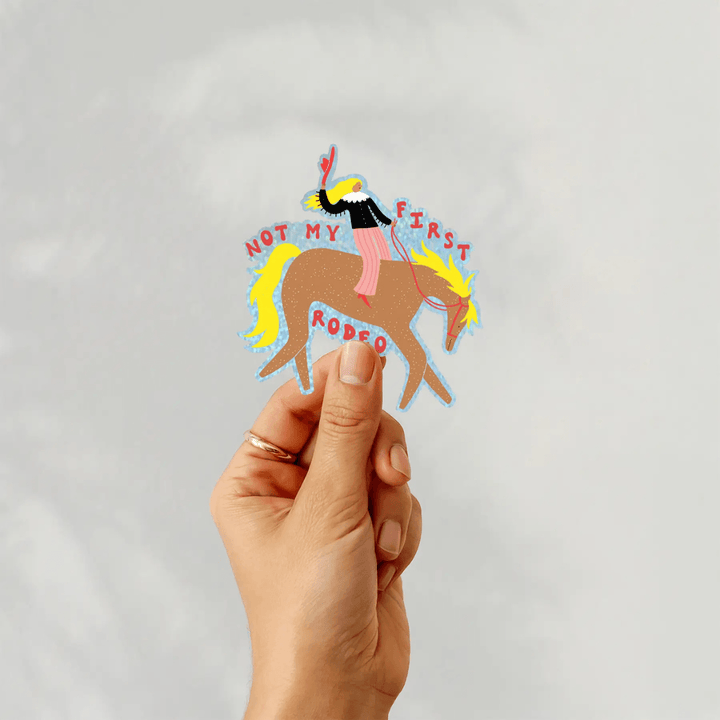 Not My First Rodeo Vinyl Sticker