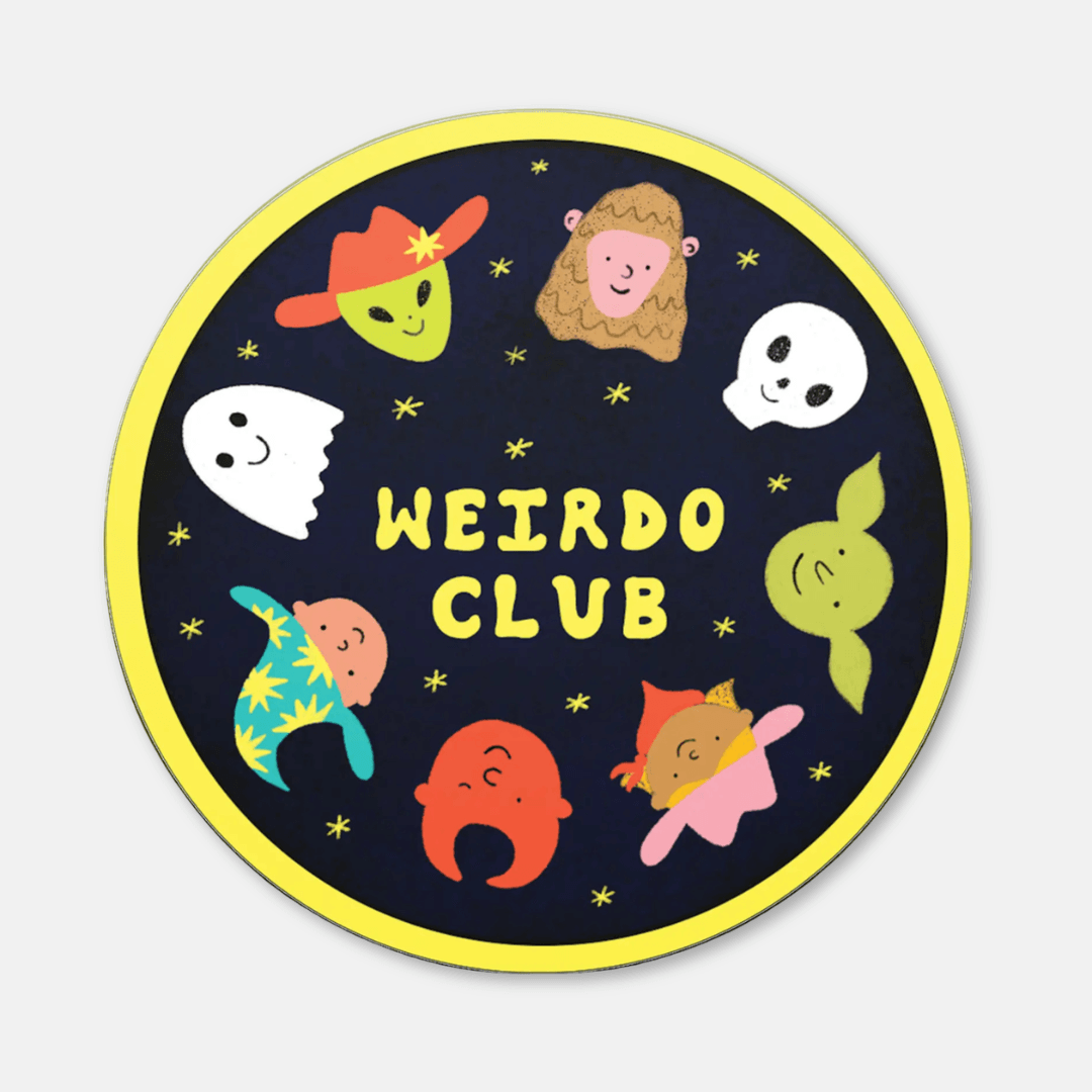 Weirdo Club Vinyl Sticker