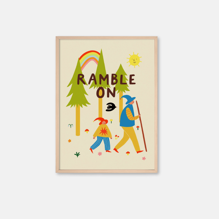 Ramble On A3 Print