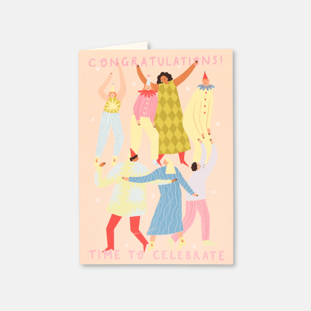 Time to Celebrate Congratulations Greetings Card