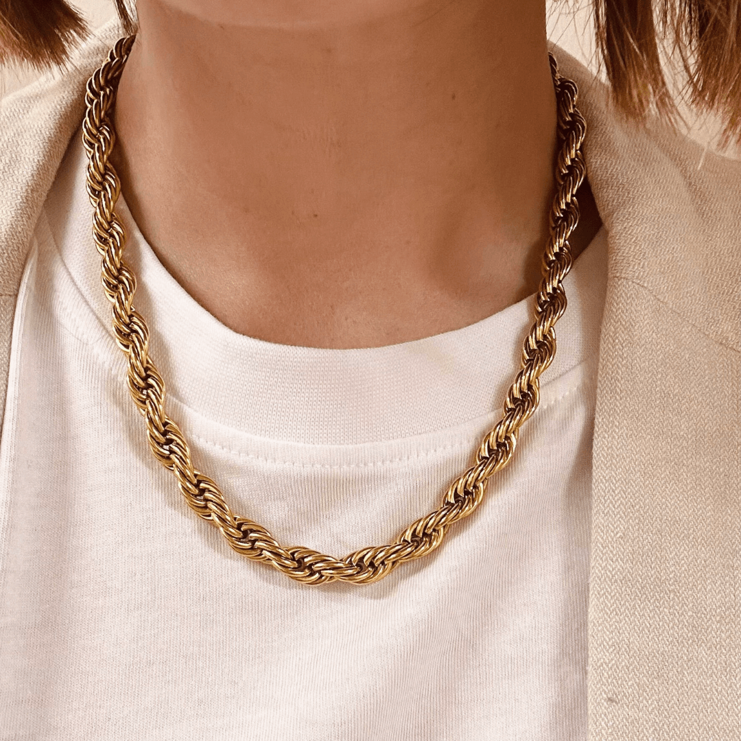 Chunky Rope Chain Necklace