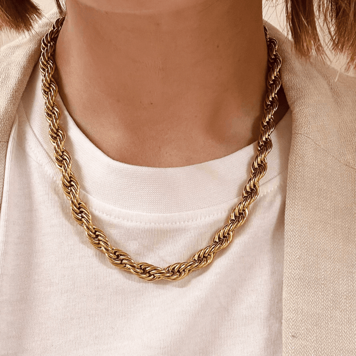 Chunky Rope Chain Necklace
