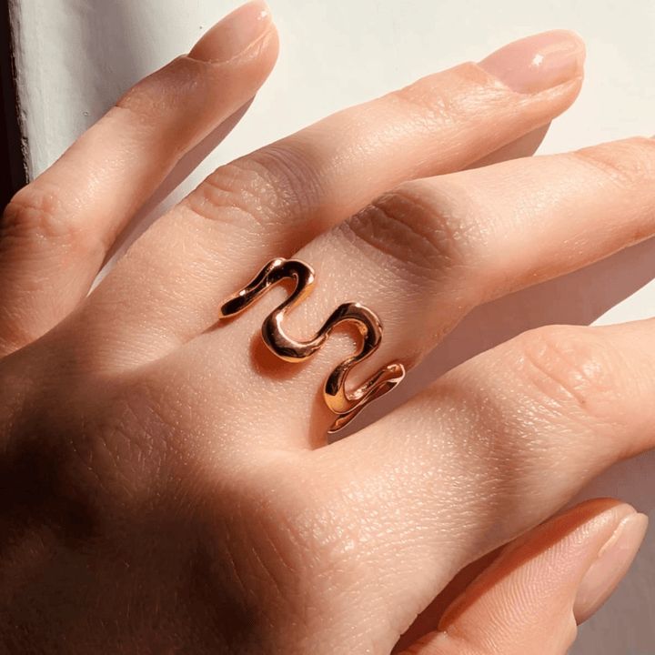 Statement Wave Rings