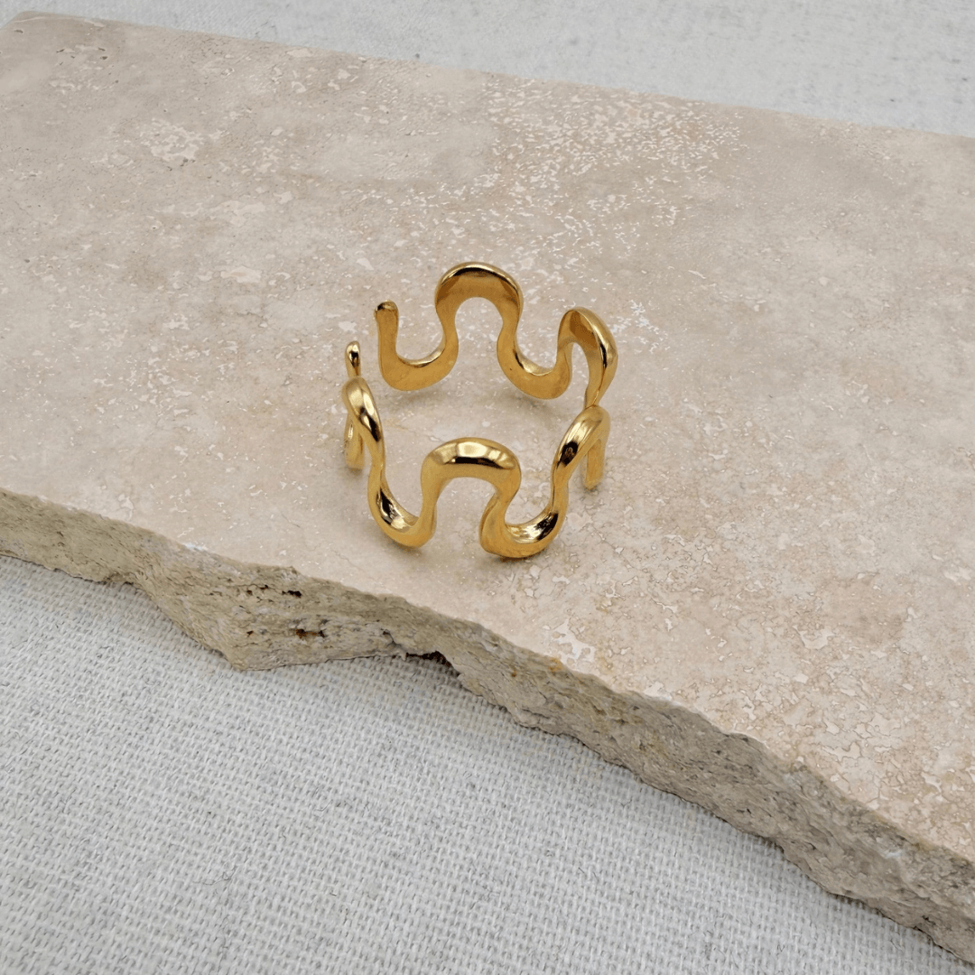Statement Wave Rings