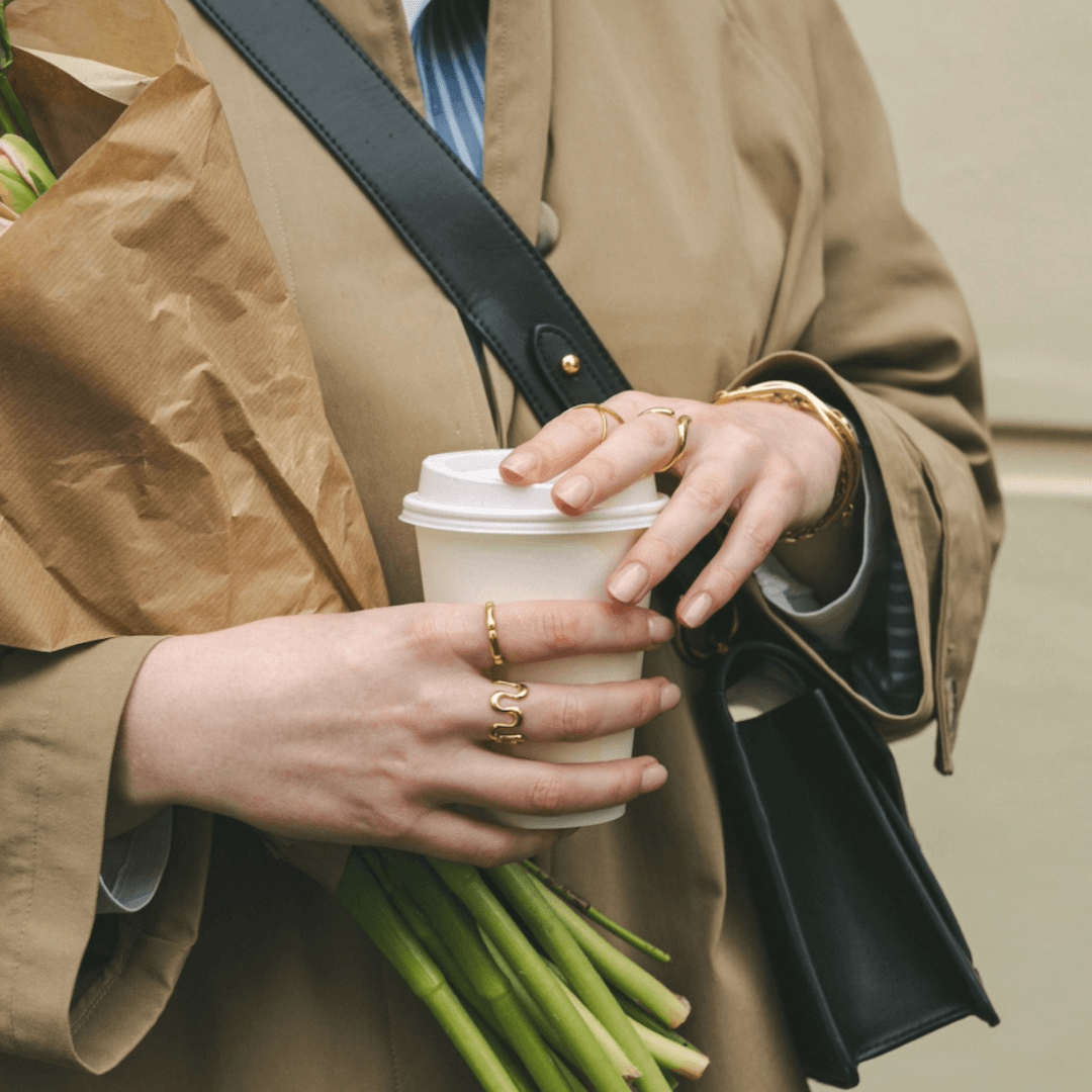 Statement Wave Rings
