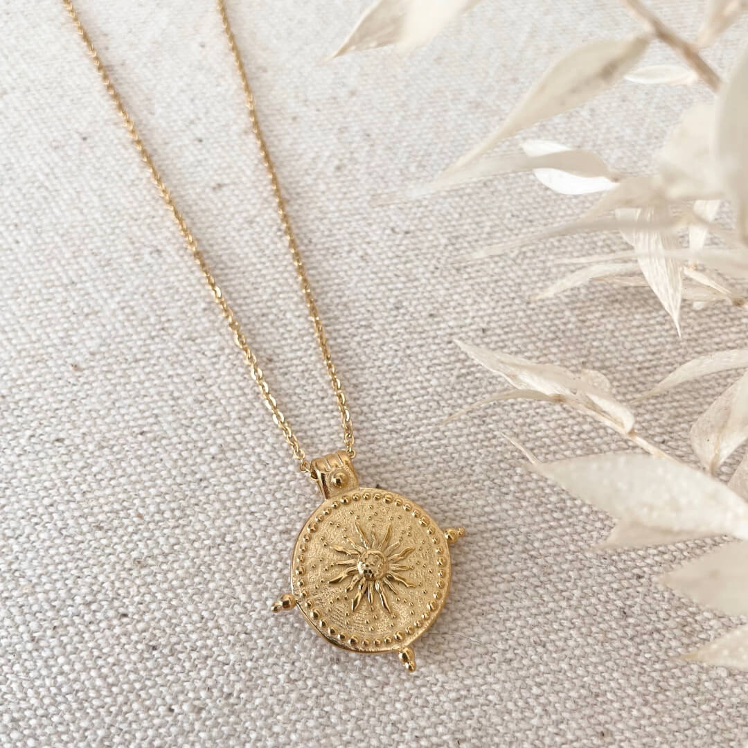 Golden Coin Necklace