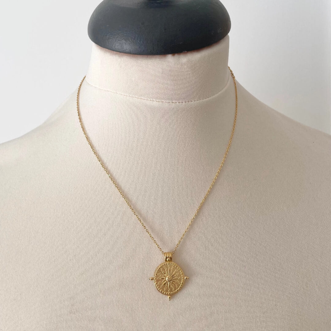 Golden Coin Necklace